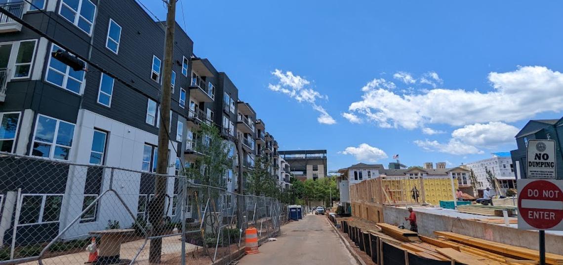 Moveins begin at latest project on former Turner Field parking lots